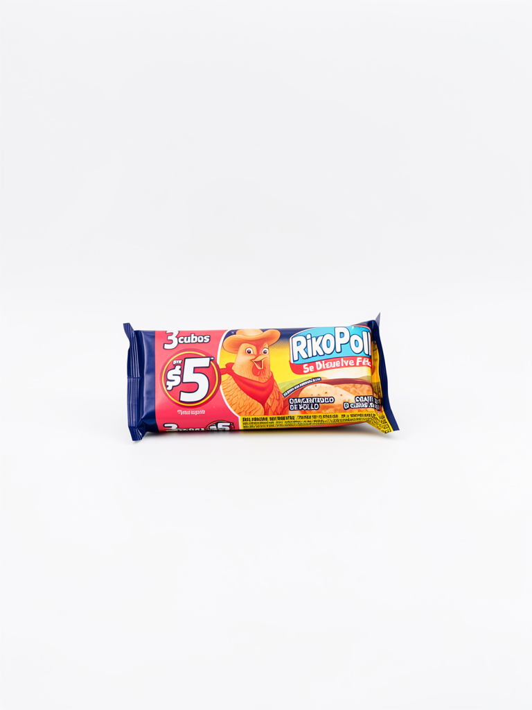 Sazonador Riko pollo cubo 3pz