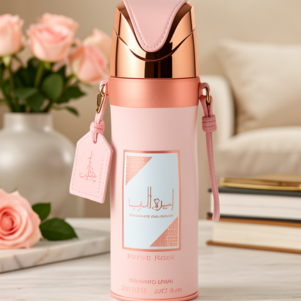 Perfume Corporal almeerat al arab prive rose 200ml - Lattafa