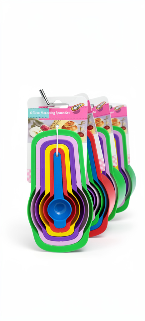 Set cucharas medidoras multicolor
