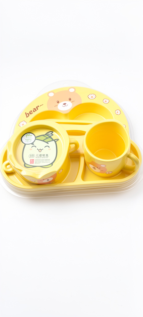 Set infantil oso amarillo