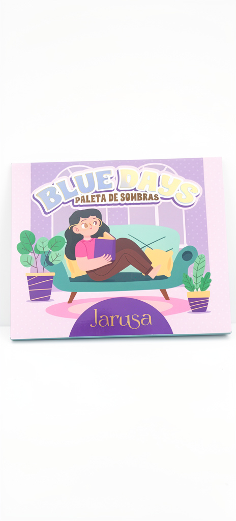 Jarusa Blue Days paleta de sombras