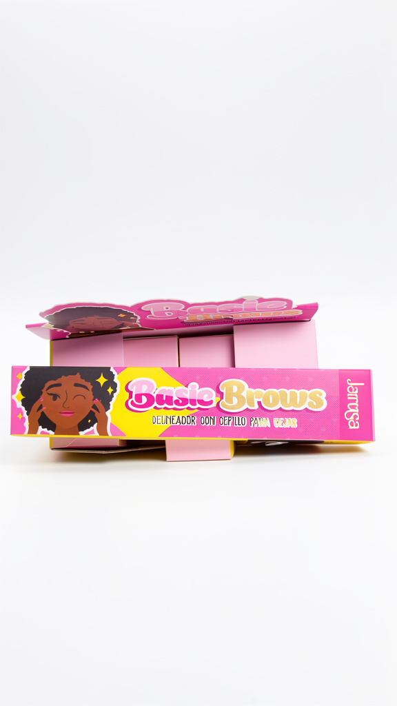 Basic brows delineador con cepillo para cejas