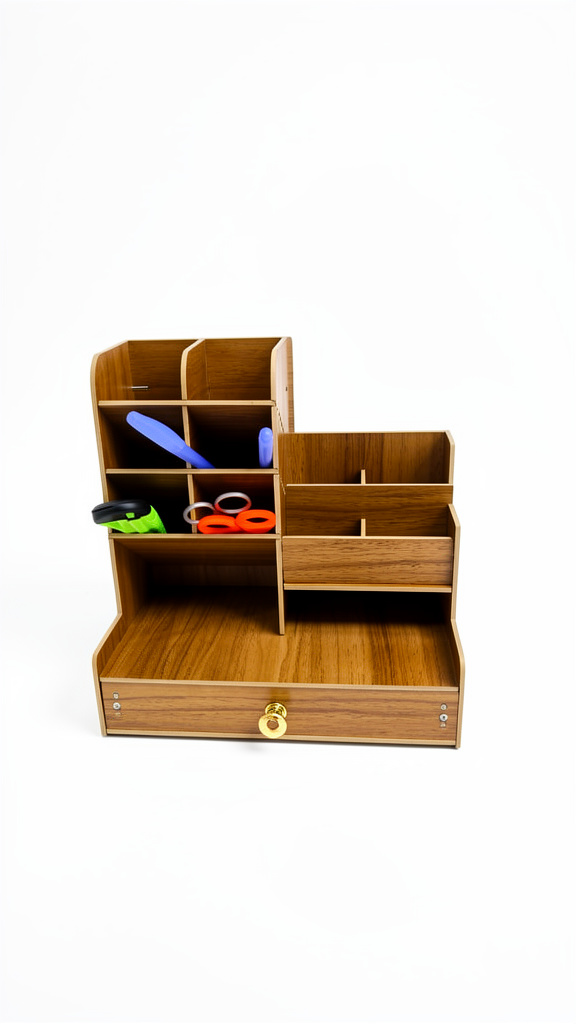 Organizador de madera