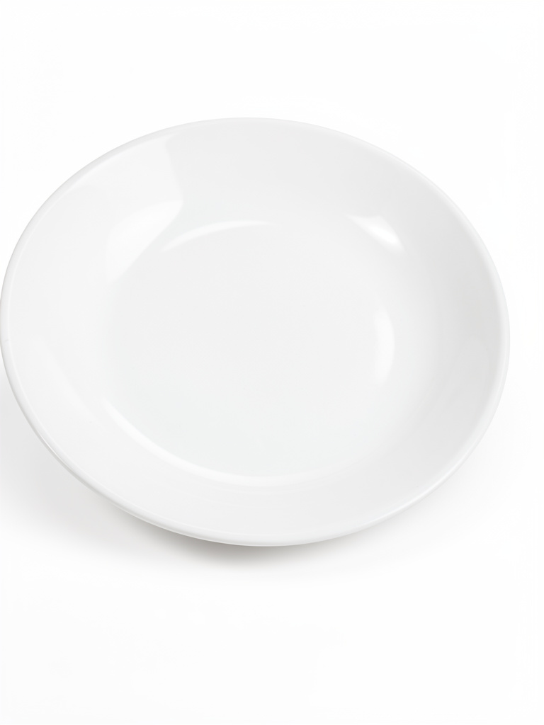 Plato semiplano blanco DA2403