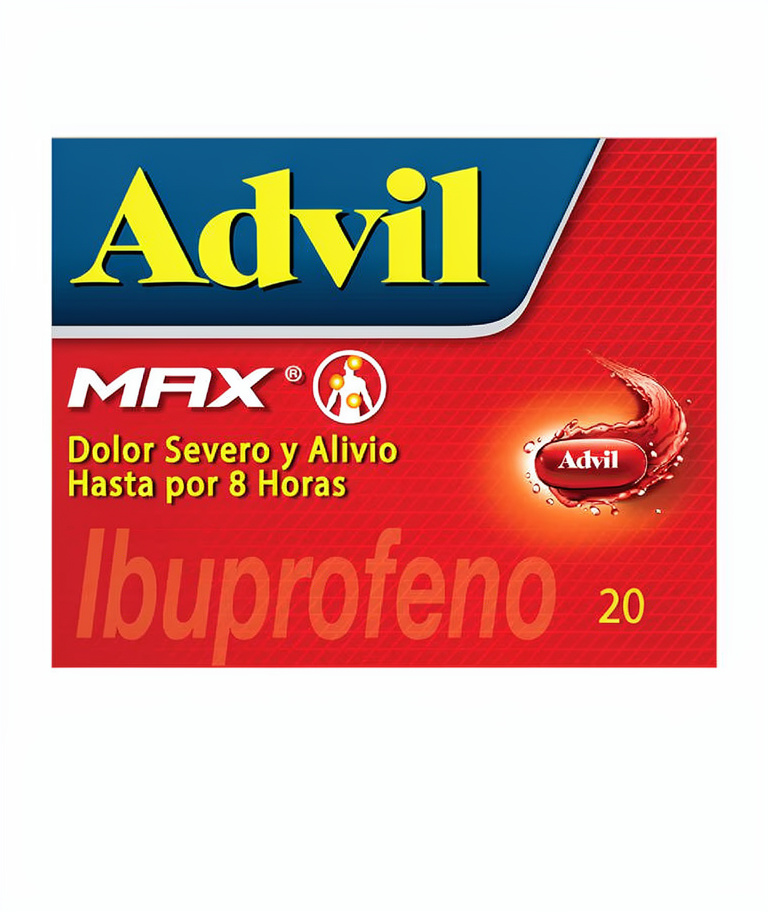 ADVIL MAX ROJO