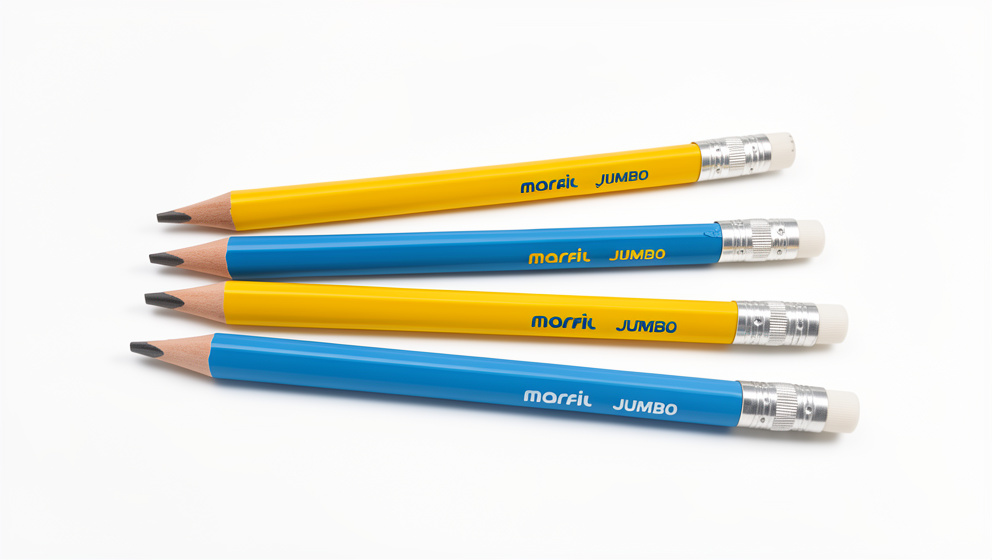 Lapiz jumbo amarillo/azul und Marfil