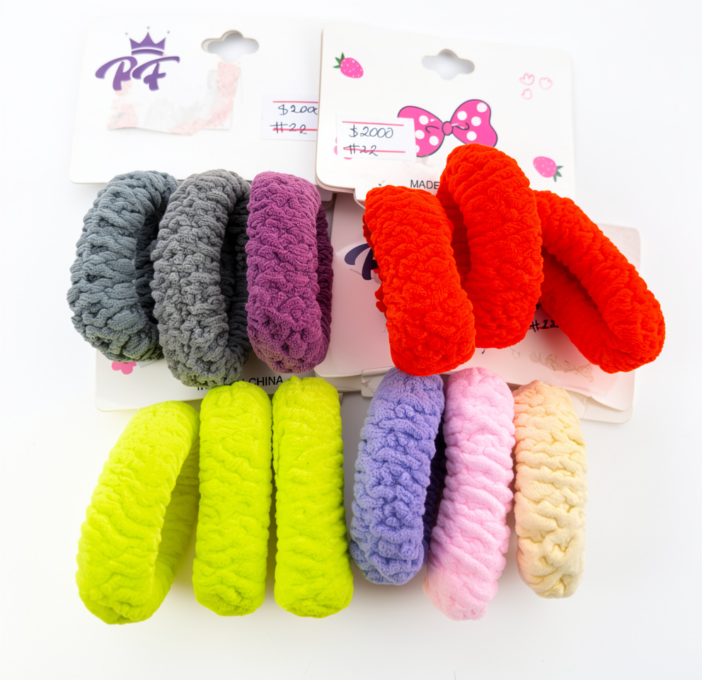 Set moñas corrugadas 3und #22