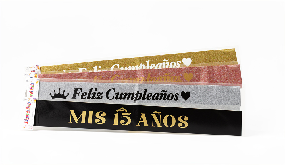 Banda feliz cumpleaños-15 años