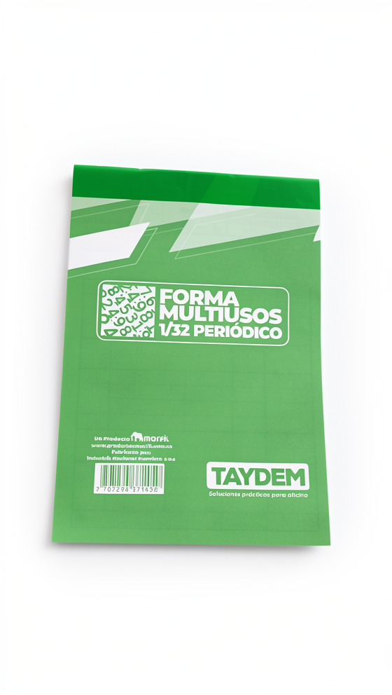 Talonario factura grande 1/32 Taydem Marfil