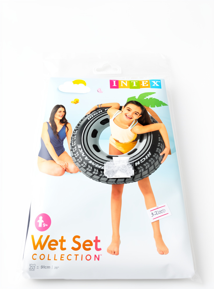 Flotador diseño llanta Intex