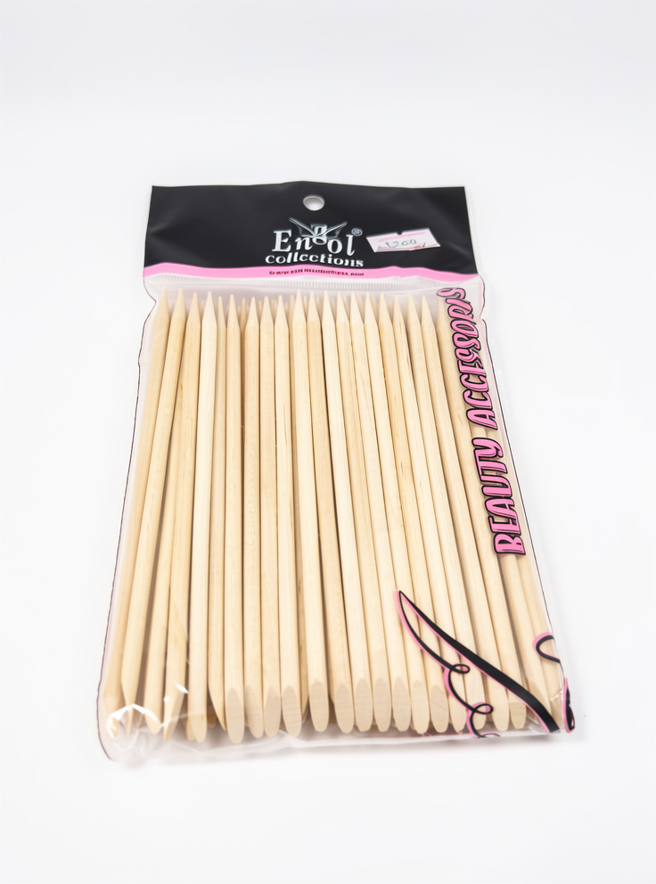 Palitos de madera p/uñas und
