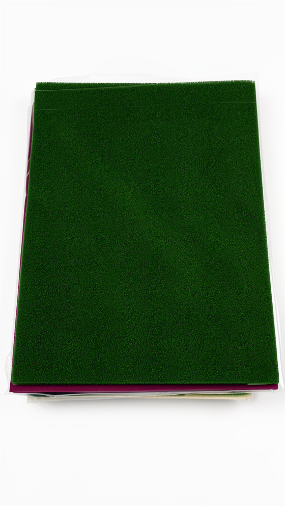 Foamy escarc. 4carta Verde oscuro Marfil