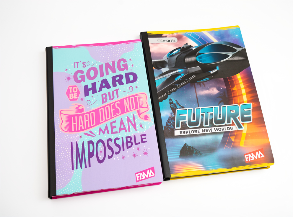 Cuaderno 50H.D.linea Fama-Imagenes