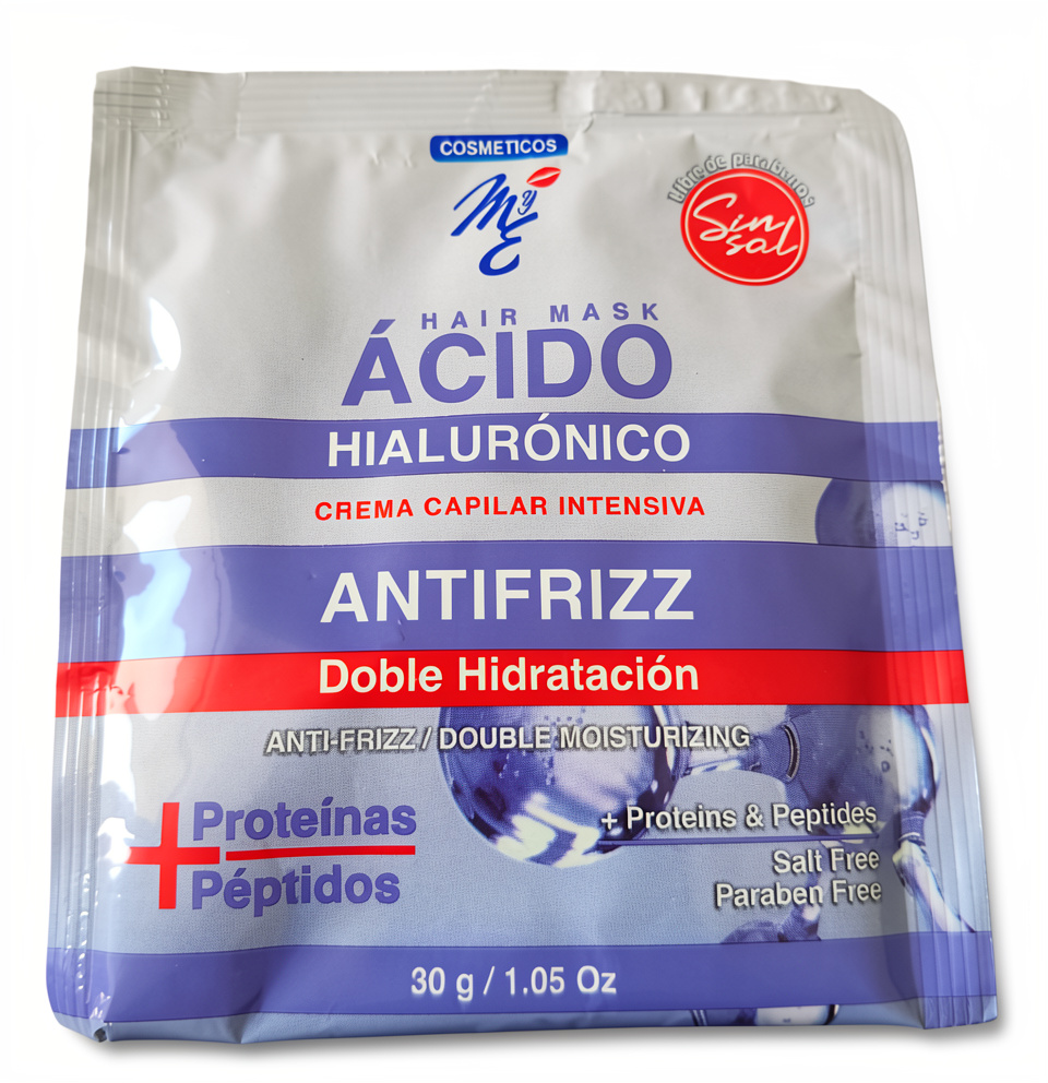 Trat. Crema cap. Acido hialuron. Sobre 30gr MyE