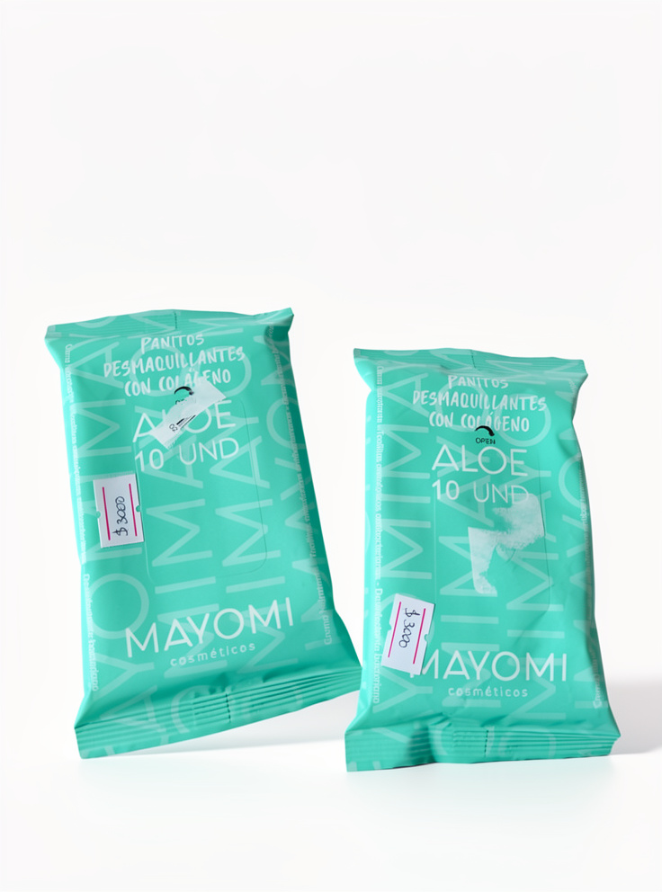 Paño removedor de maquil. Mayomi