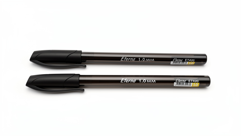 Lapicero 1.0mm negro Eterna