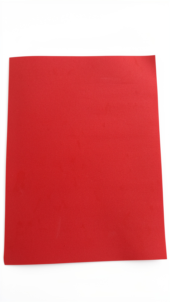 Foamy liso carta Rojo Marfil