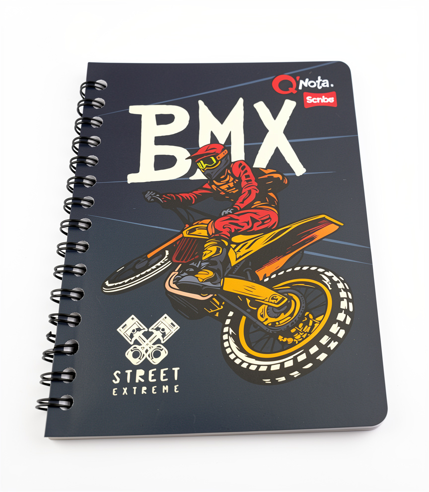 Cuaderno arg. 100H peq. Rayas hombre Imágenes-scribe