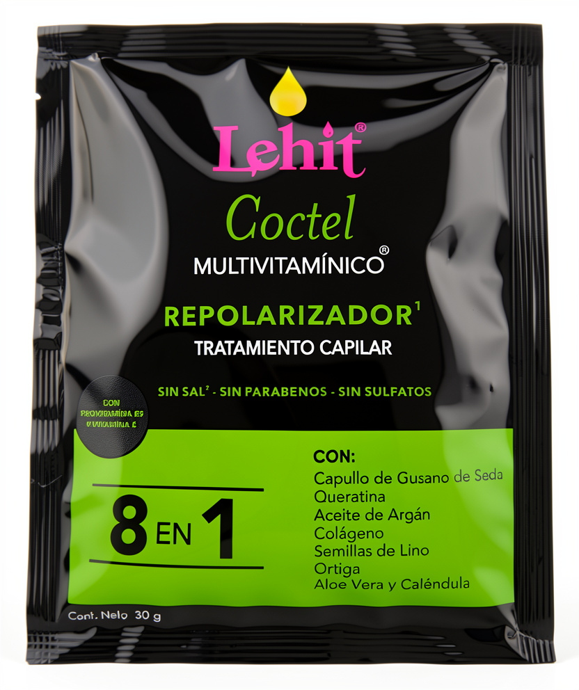 Trat. Cap. Repolariz. coctel 8en1 sobre 30gr