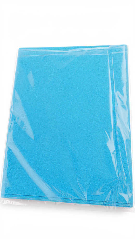 Foamy escarc. 4carta Azul cielo Marfil