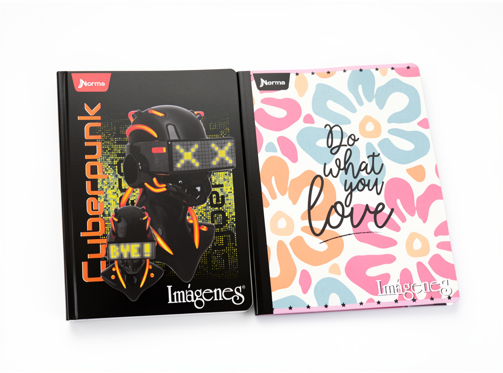 Cuaderno 100H. Cuadros Fama-Imagenes