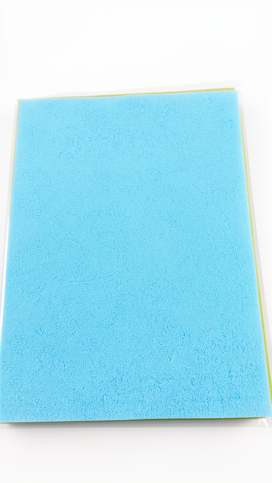 Foamy escarc. 4carta Azul claro Marfil
