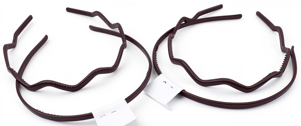 Diadema delgada plastico
