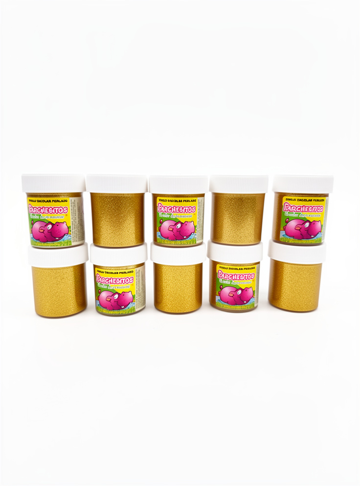 Vinilo perlado 40cc Parchesito Dorado oro