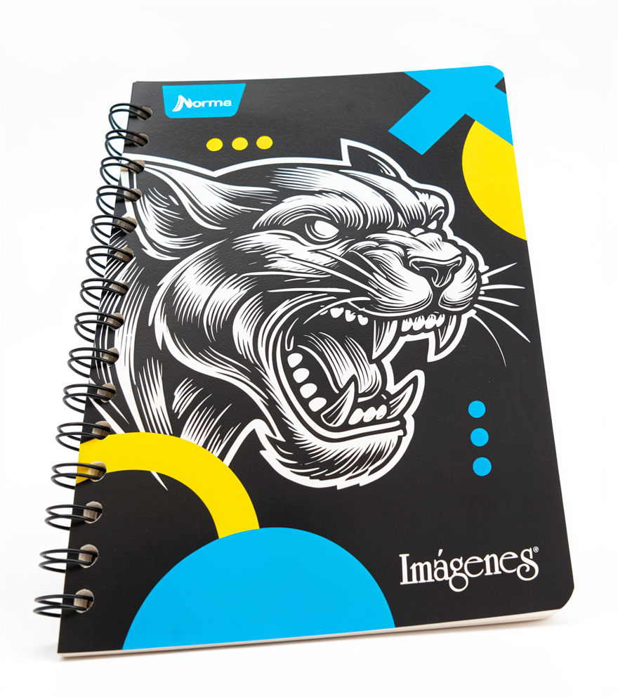 Cuaderno arg. 100H peq. Cuadros hombre Imágenes-scribe