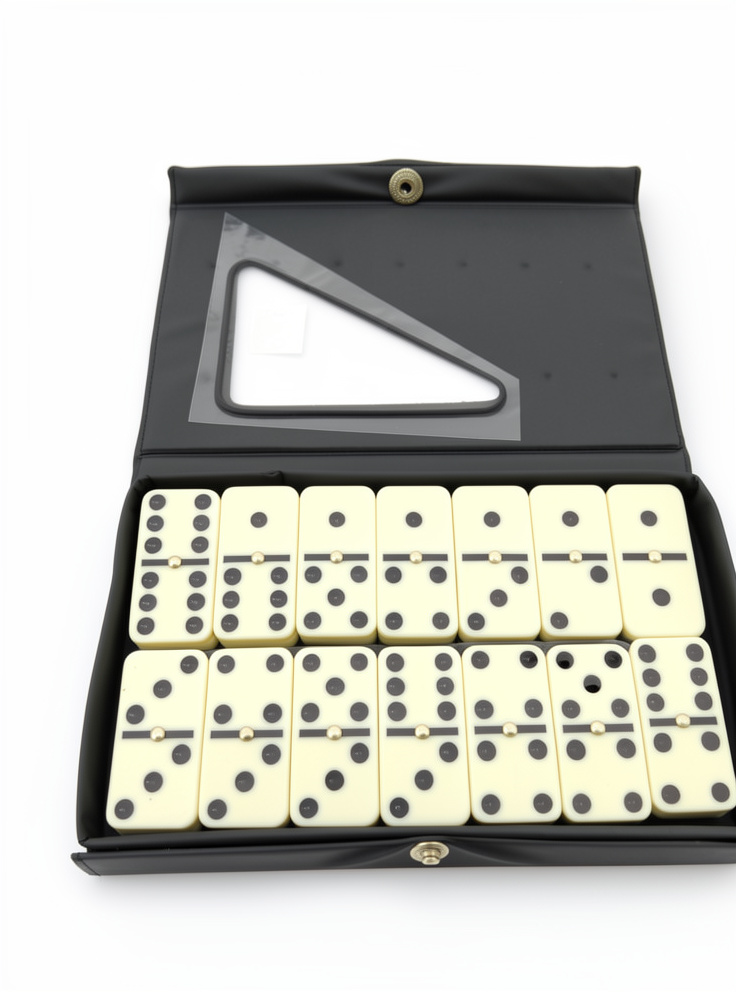 Domino blanco 6.5mm