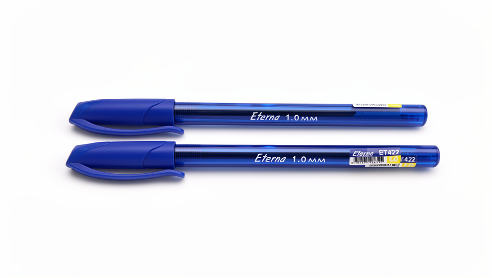 Lapicero 1.0mm azul Eterna