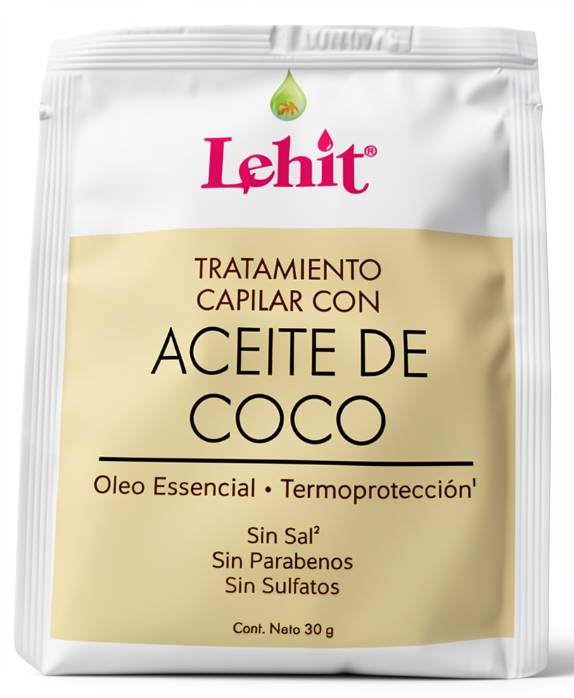Trat. Cap. Aceite de coco sobre 30gr Lehit