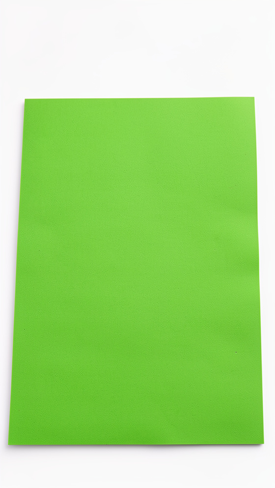 Foamy liso carta Verde Claro Marfil
