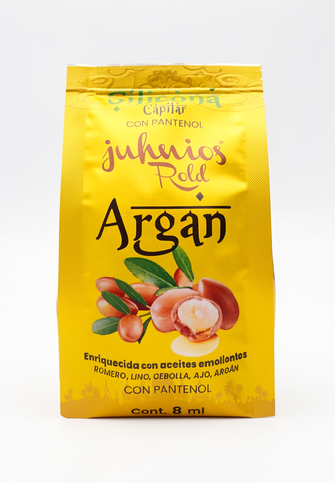Aceite de argan + silicona sobre 8ml