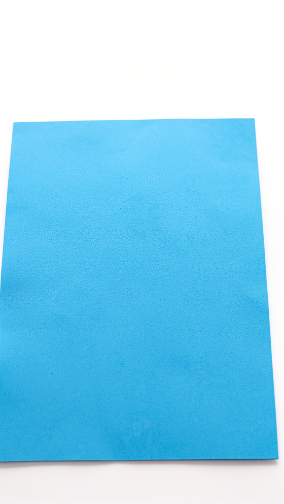 Foamy liso carta Azul Claro Marfil