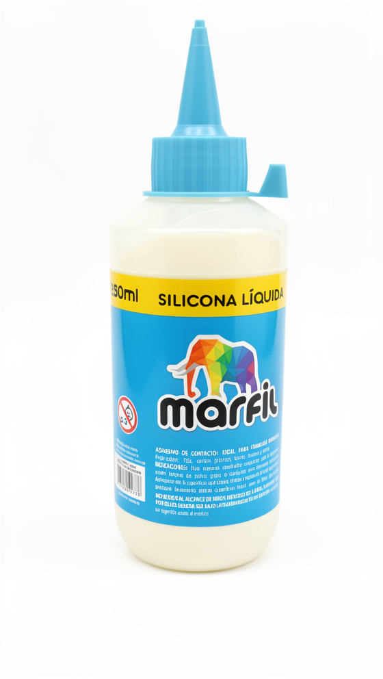 Silicona liquida 250ml Marfil