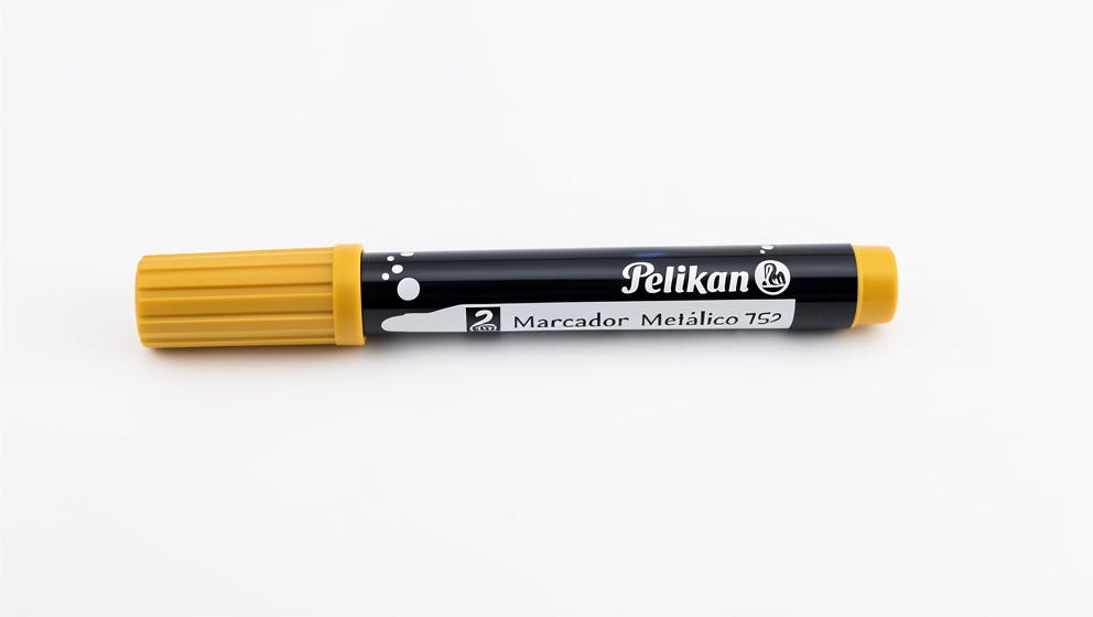 Marcador metaliz. dorado Pelikan