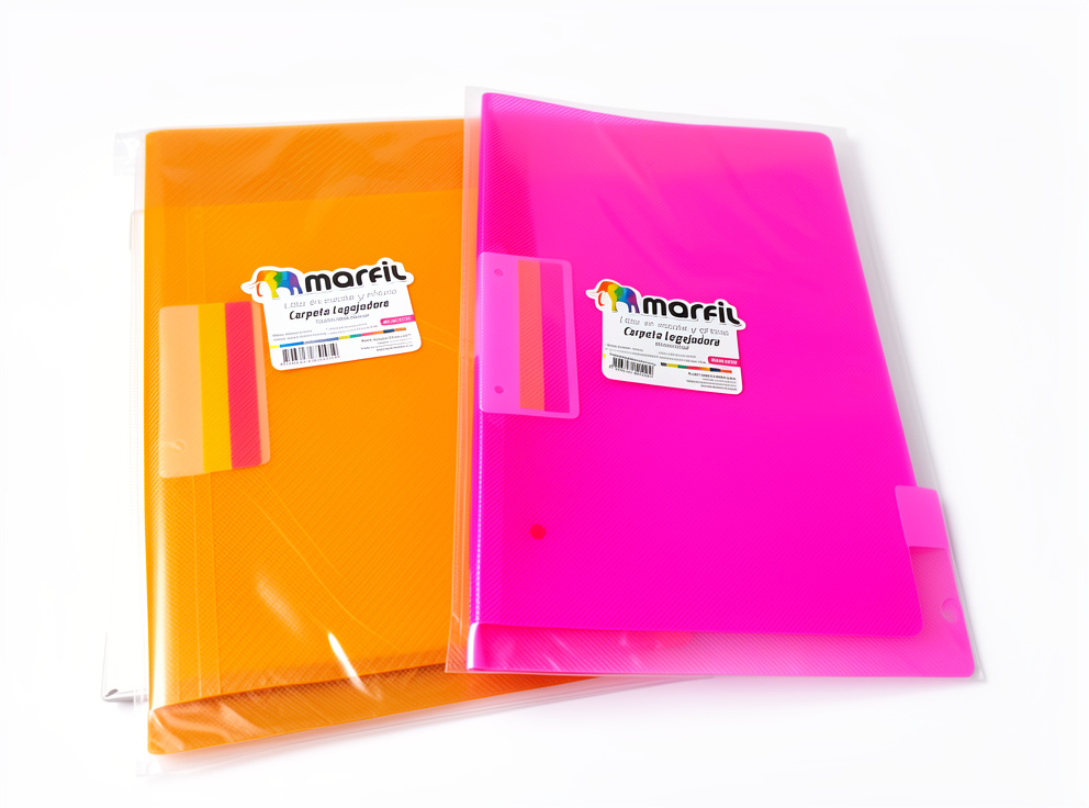 Carpeta plast. c/gancho legaj. oficio Marfil