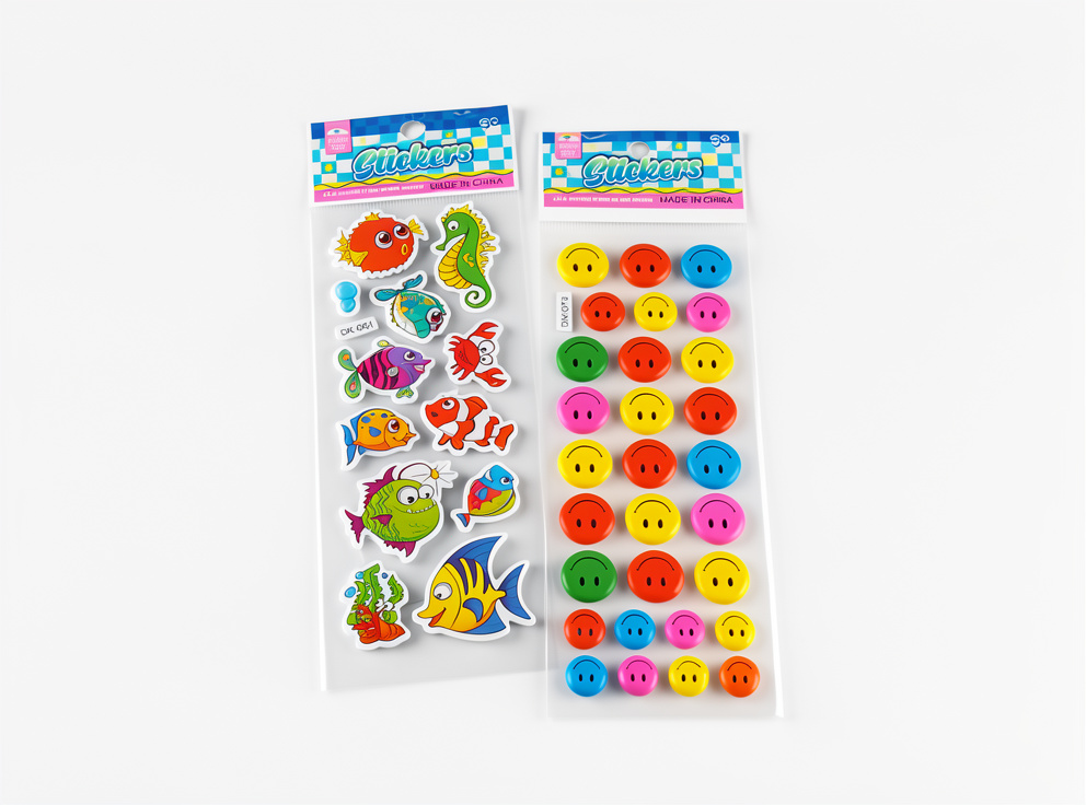 Sticker 3D carton pequeño