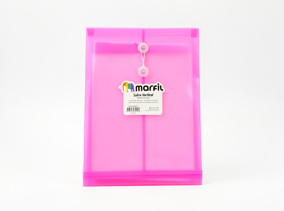 Sobre plastico vertical carta