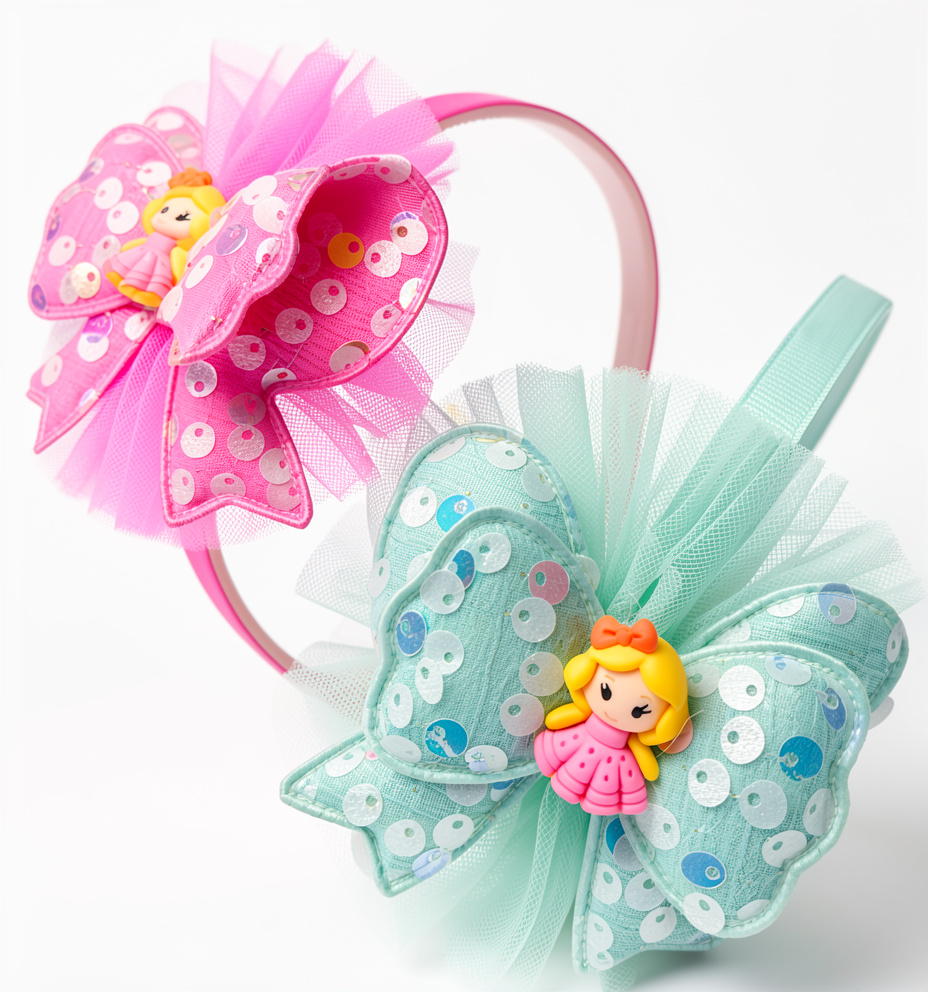 Diadema niña con lazo