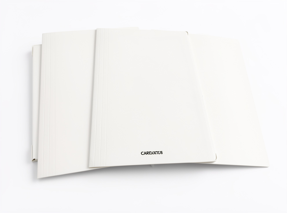 Carpeta 4aletas blanca Marfil