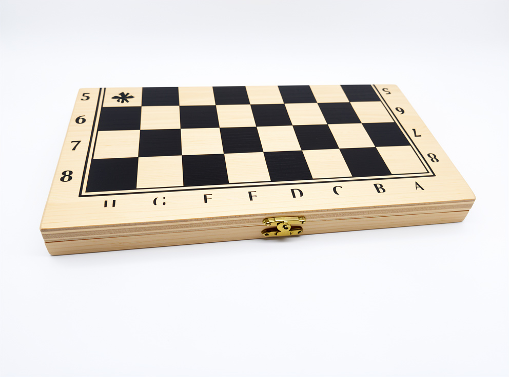 Ajedrez madera 12x24cm