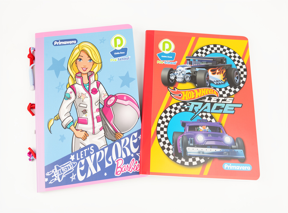 Cuaderno 100H.D.Linea Pre-school Primavera