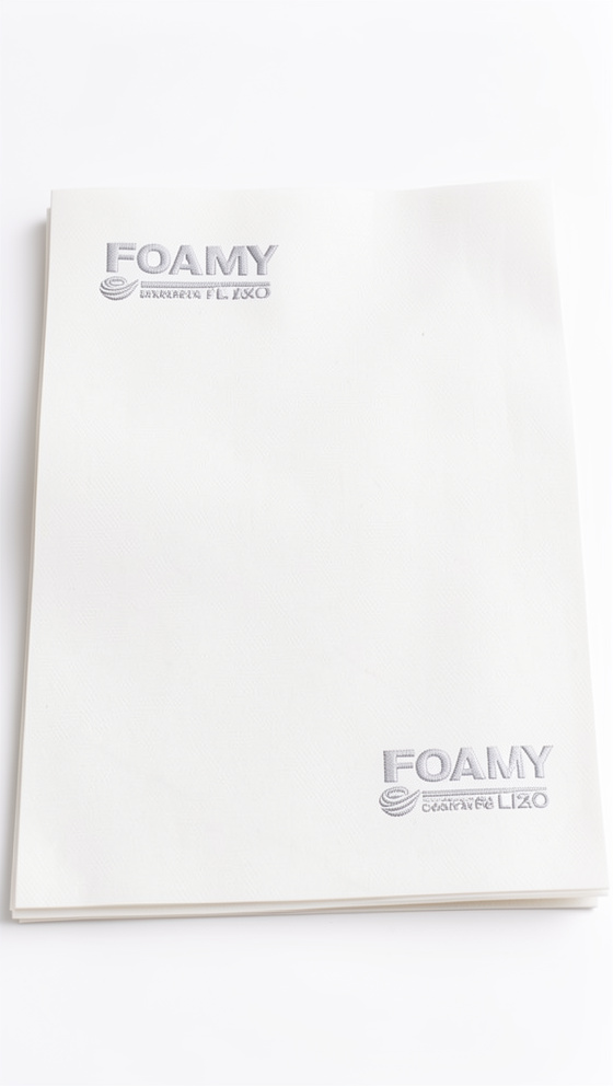Foamy liso 4carta Blanco Marfil