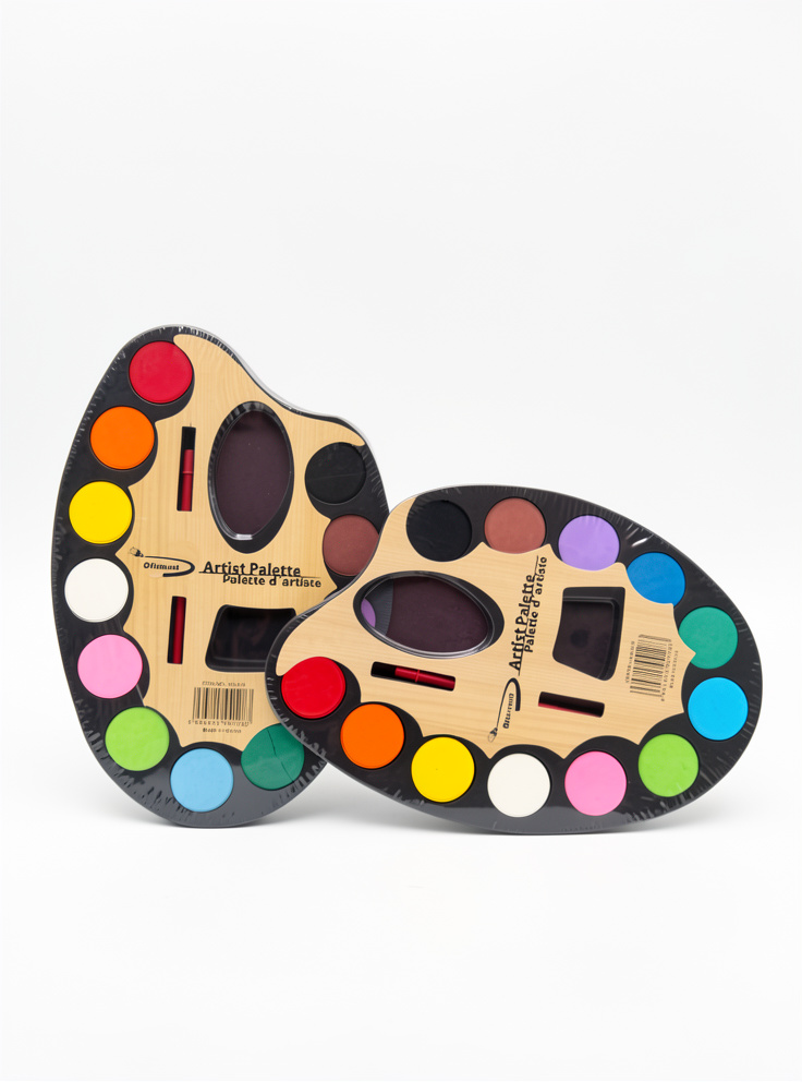 Paleta de acuarela mediana Ofismart