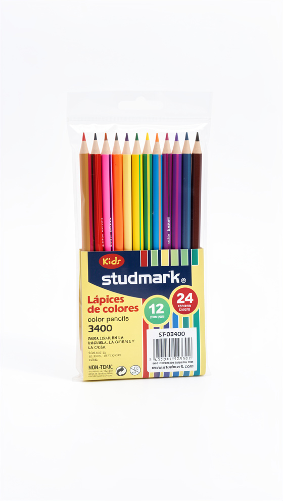 Colores doble punta x 12und Studmark