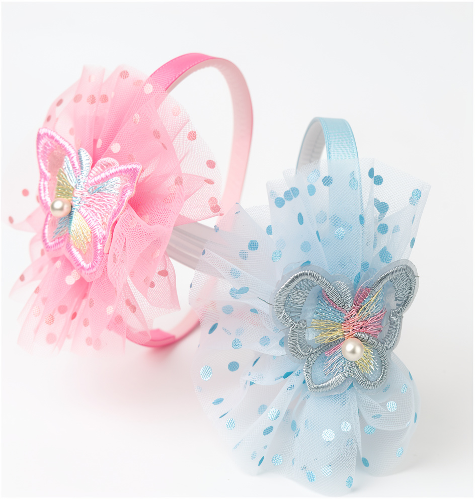 Diadema mariposa tul