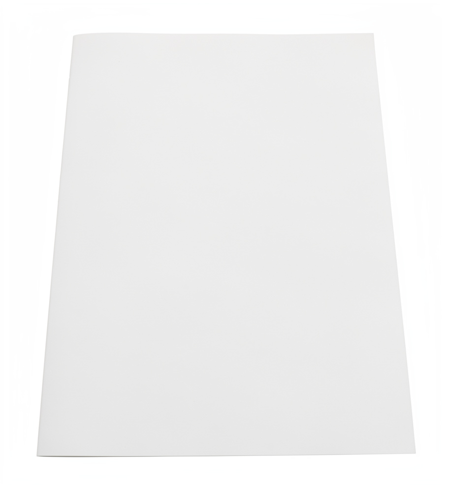 Octavo de cartulina blanca und