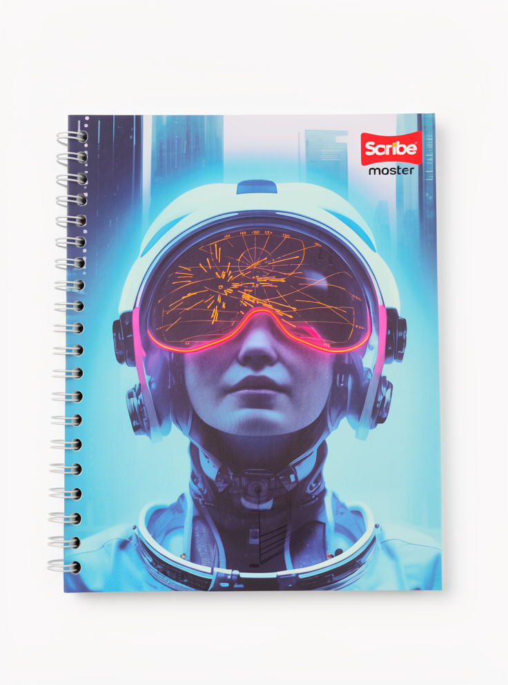 Cuaderno arg. 80H. Grande Raya hombre Master Scribe